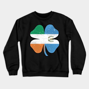 Guatemalan Irish Shamrock Guatemala Ireland St Patrick's Day Crewneck Sweatshirt